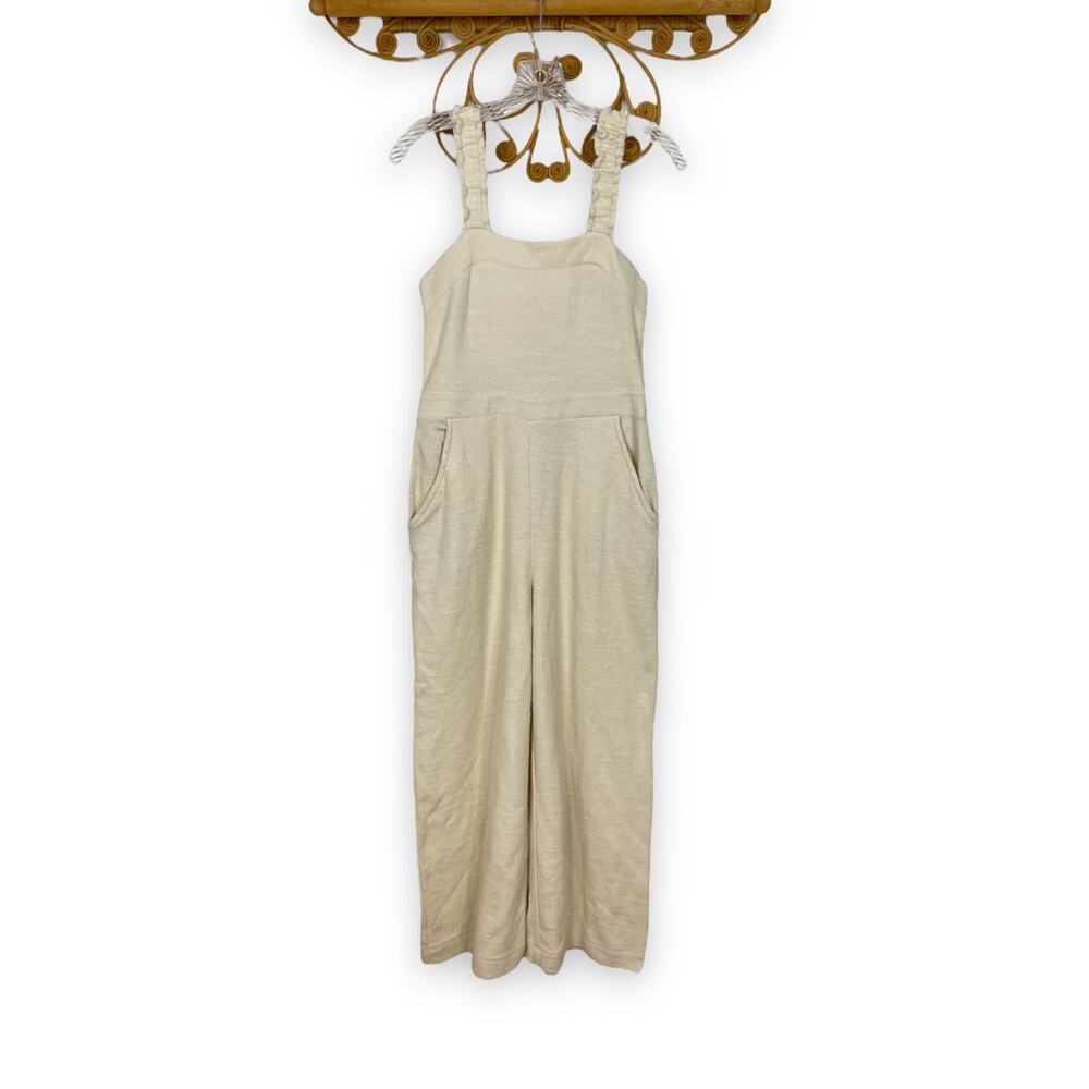 Madewell Texture & Thread Ruffle-Strap Jumpsuit 00 - Picture 2 of 10